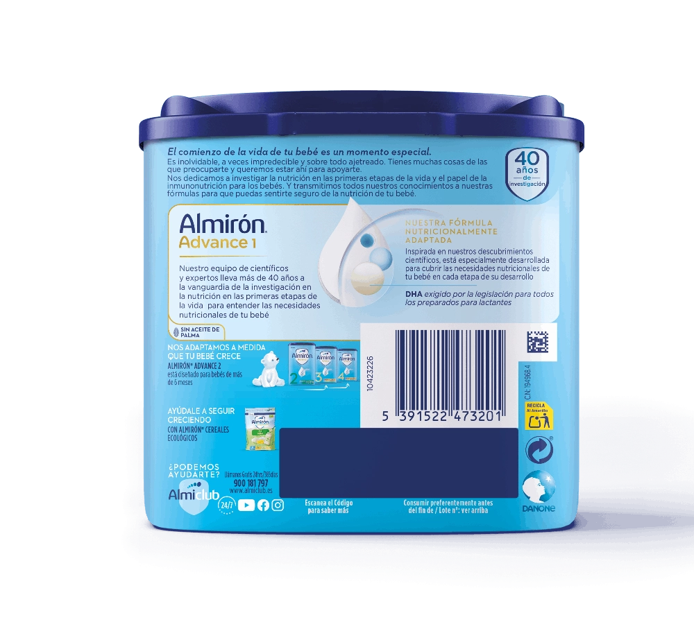 Almirón Advance 1, 400g - Imagen 2