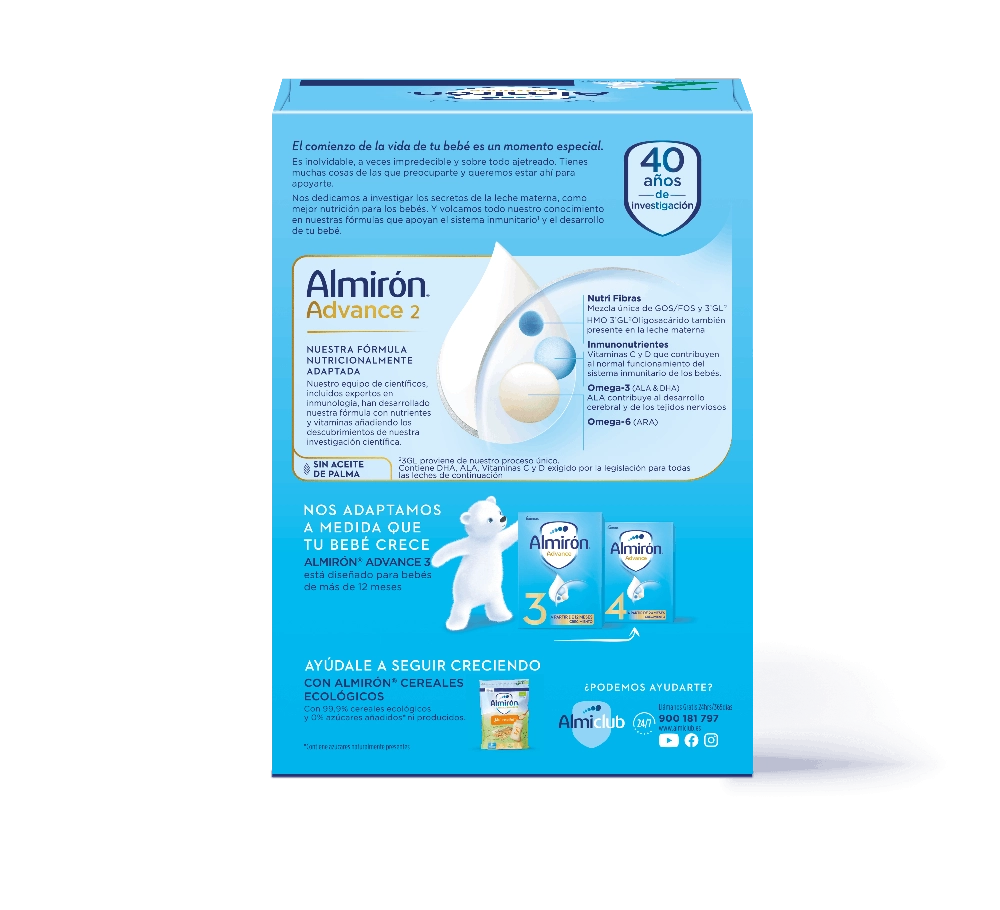 Almirón Advance 2 1,2kg - Imagen 2