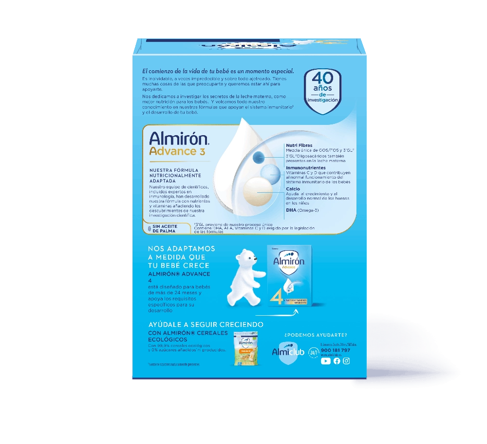 Almirón Advance 3 1,2kg - Imagen 2