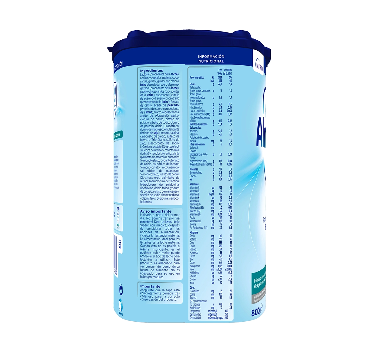 Almirón Advance AR 1 800g - Imagen 3