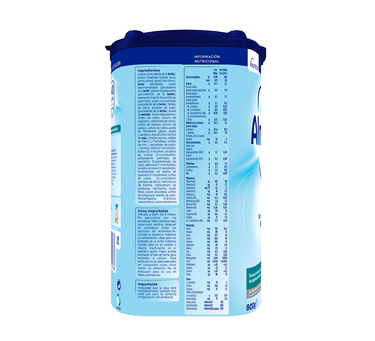 Almirón Advance AR 2 800g - Imagen 3