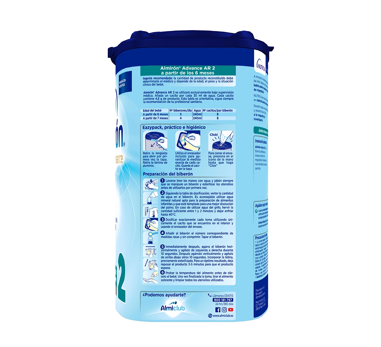 Almirón Advance AR 2 800g - Imagen 4