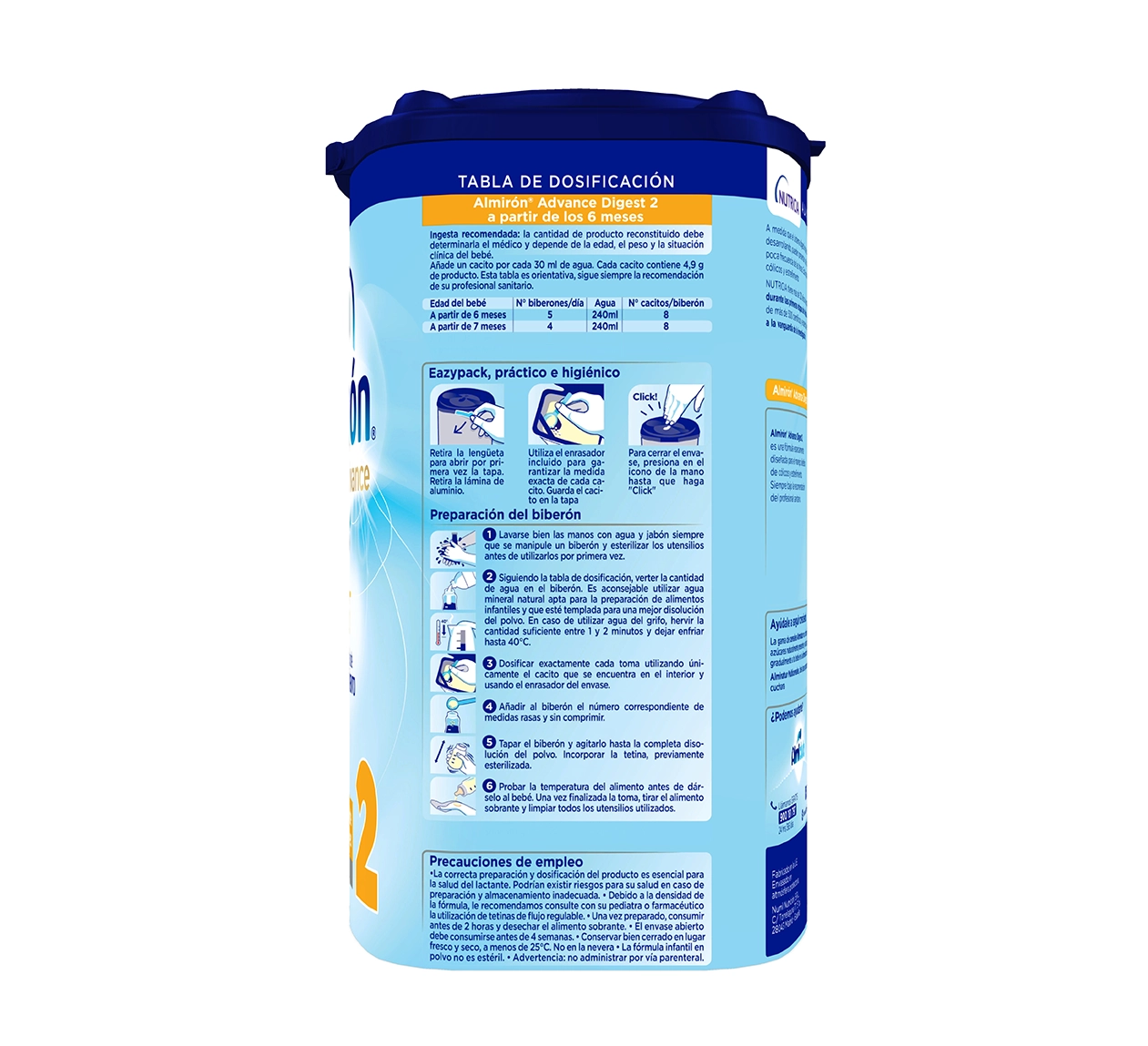 Almirón Advance Digest 2 800g - Imagen 4