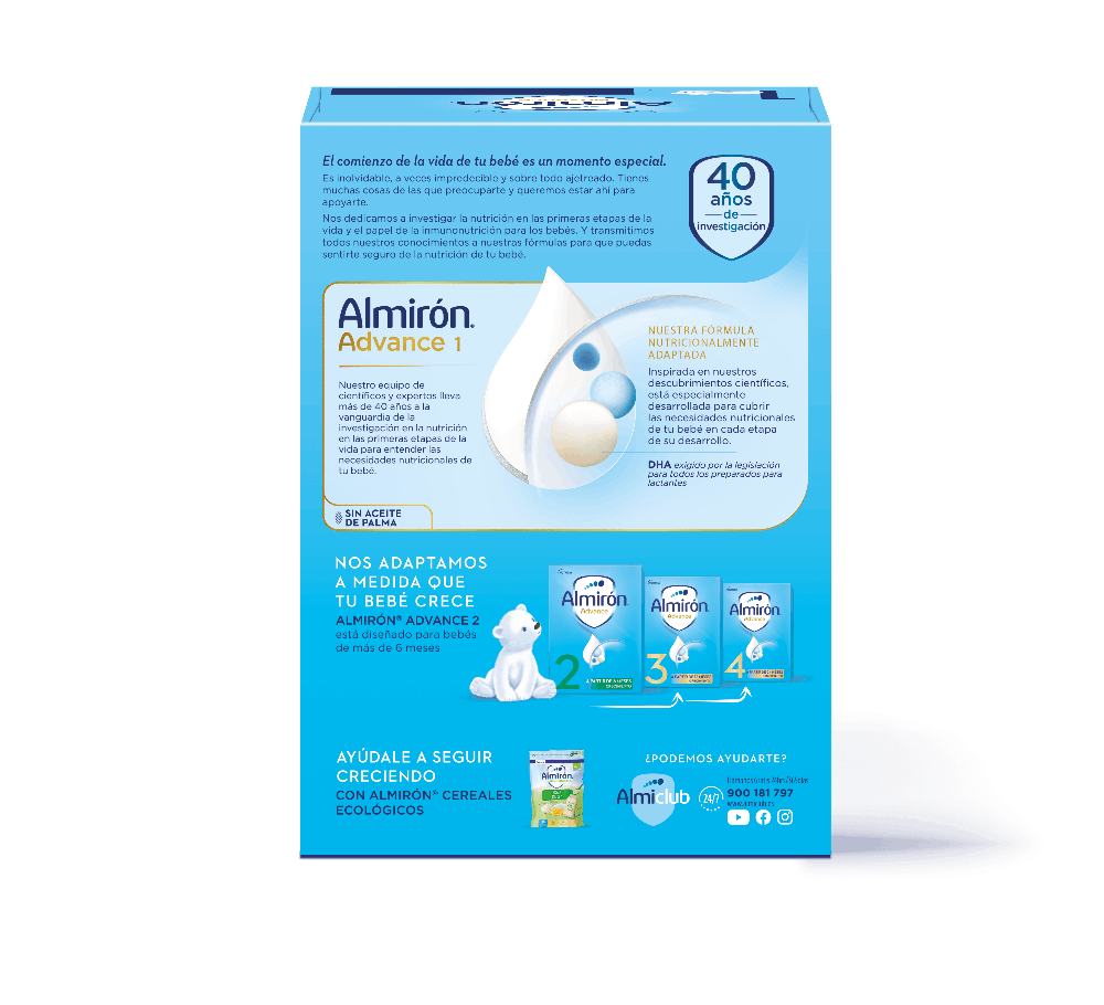 Almirón Advance 1, 1,2kg - Imagen 2