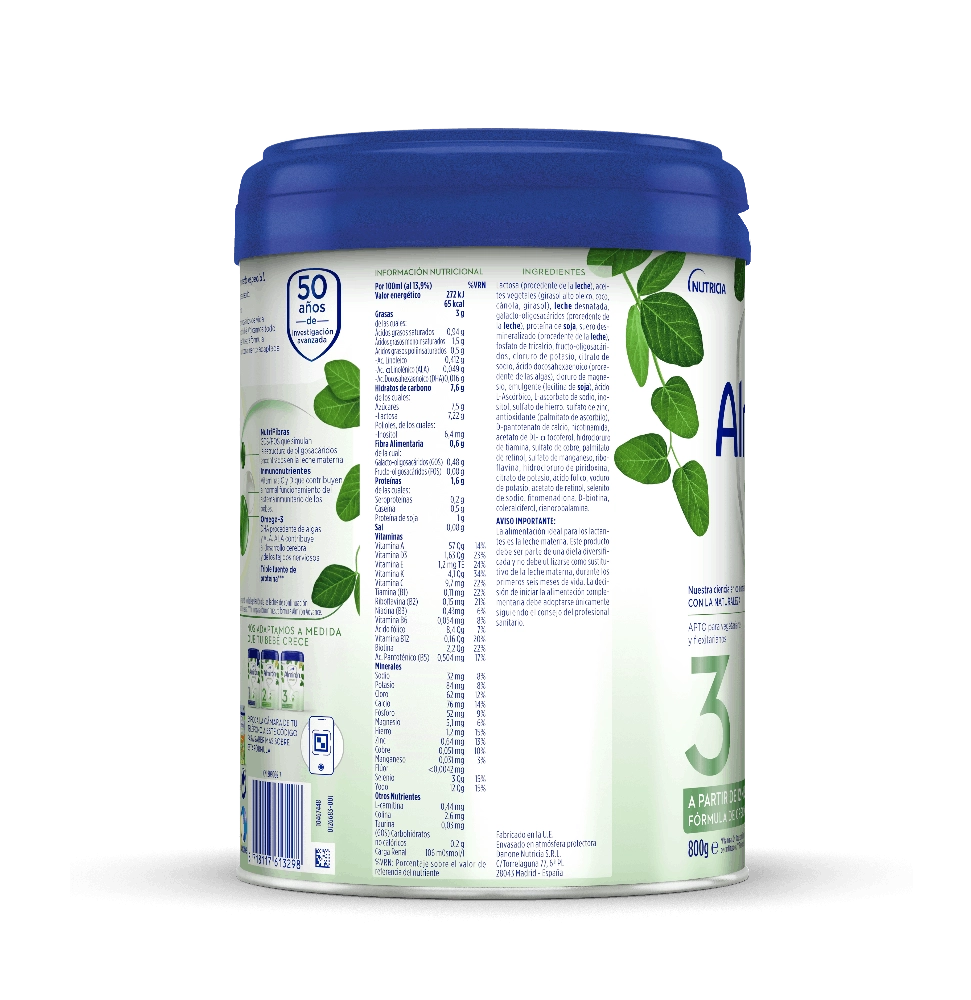 Almirón Nature 3, 800g - Imagen 2