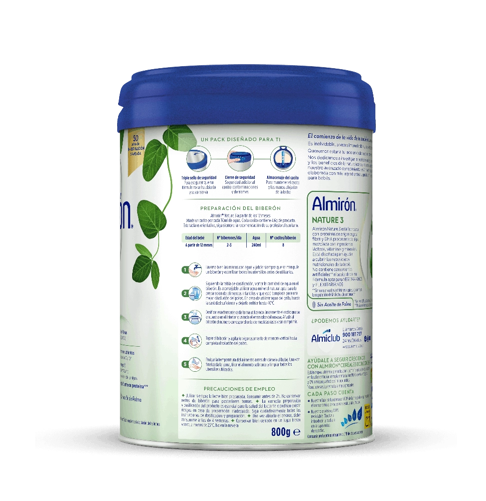 Almirón Nature 3, 800g - Imagen 4