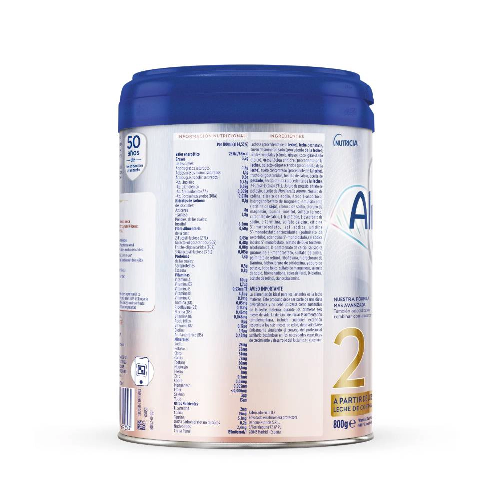 Almirón Profutura Duobiotik 2, 800g - Imagen 4