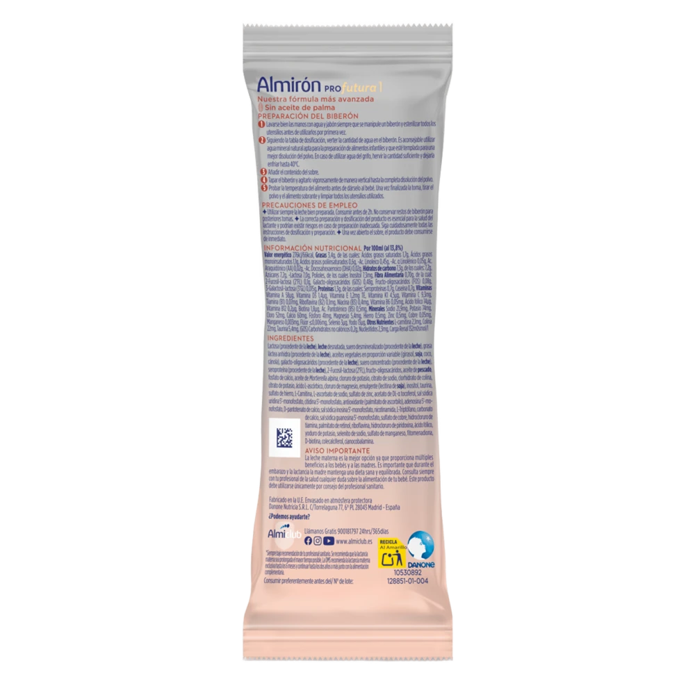 Almirón Profutura 1 Sobres, 5 x 27,6g - Imagen 6